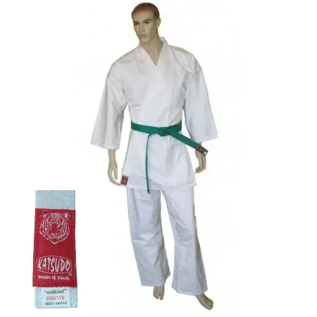 Kimono Karate - Katsudo - Tiger - biele