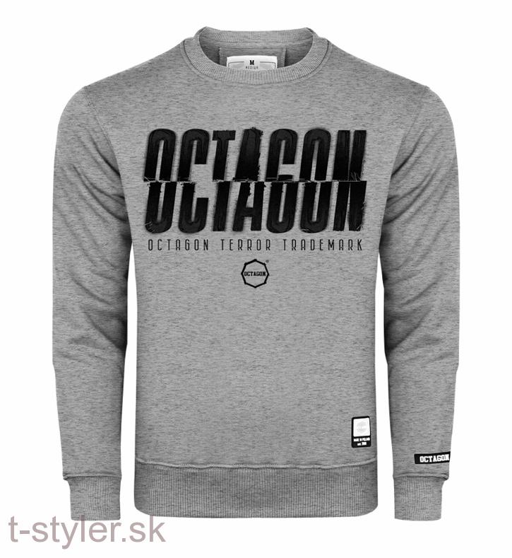 Mikina - Octagon - (T)Error - Šedá