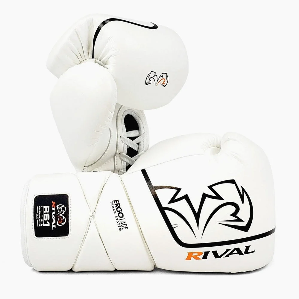 Boxerské rukavice - RIVAL - Ultra Sparring RS1 2.0 - biele