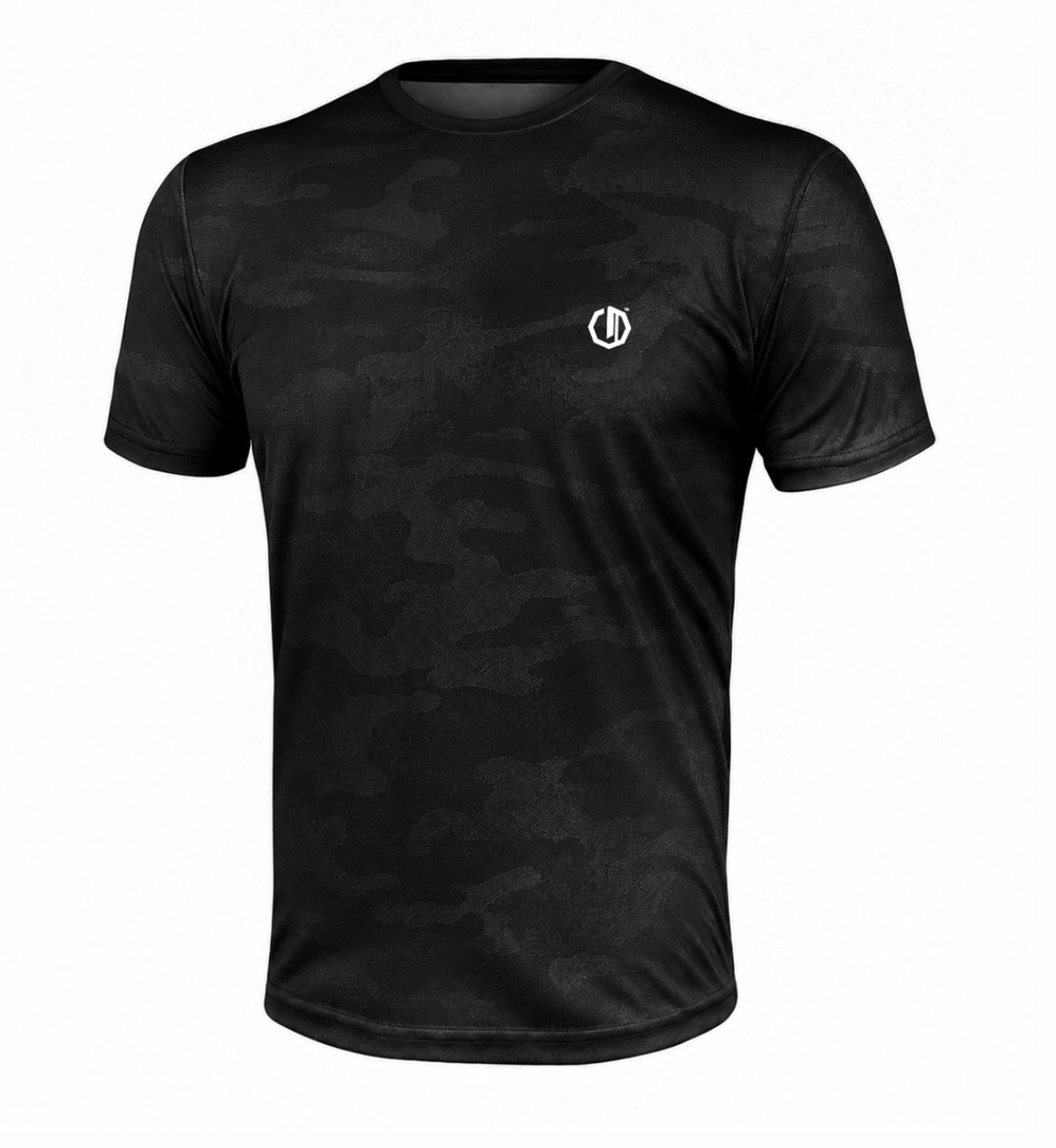 Športove tričko - Octagon Legion - camo black/white
