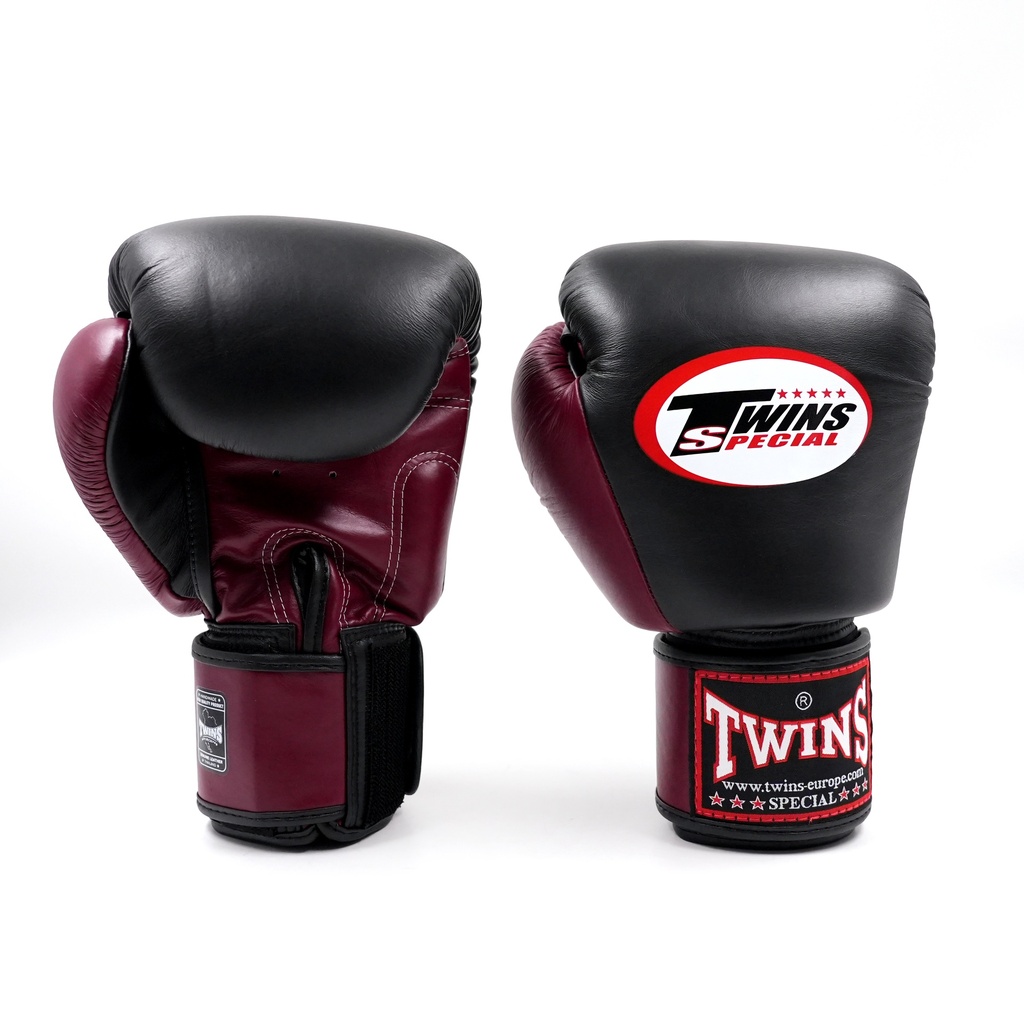 Boxerské rukavice - Twins Special - BGVL 3-2T - Maroon/Black
