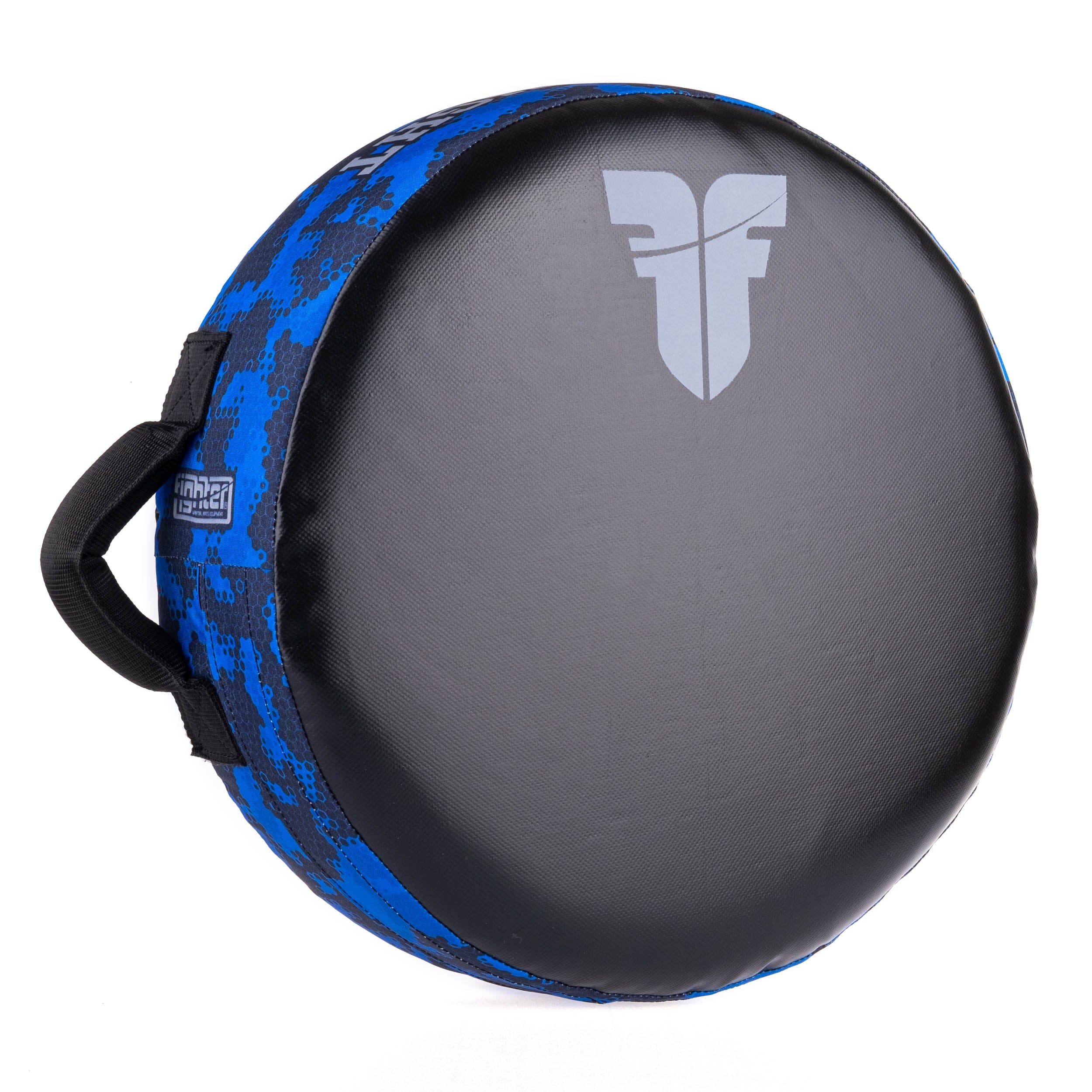 Lapa - Fighter - Round Shield - čierna/camo modrá