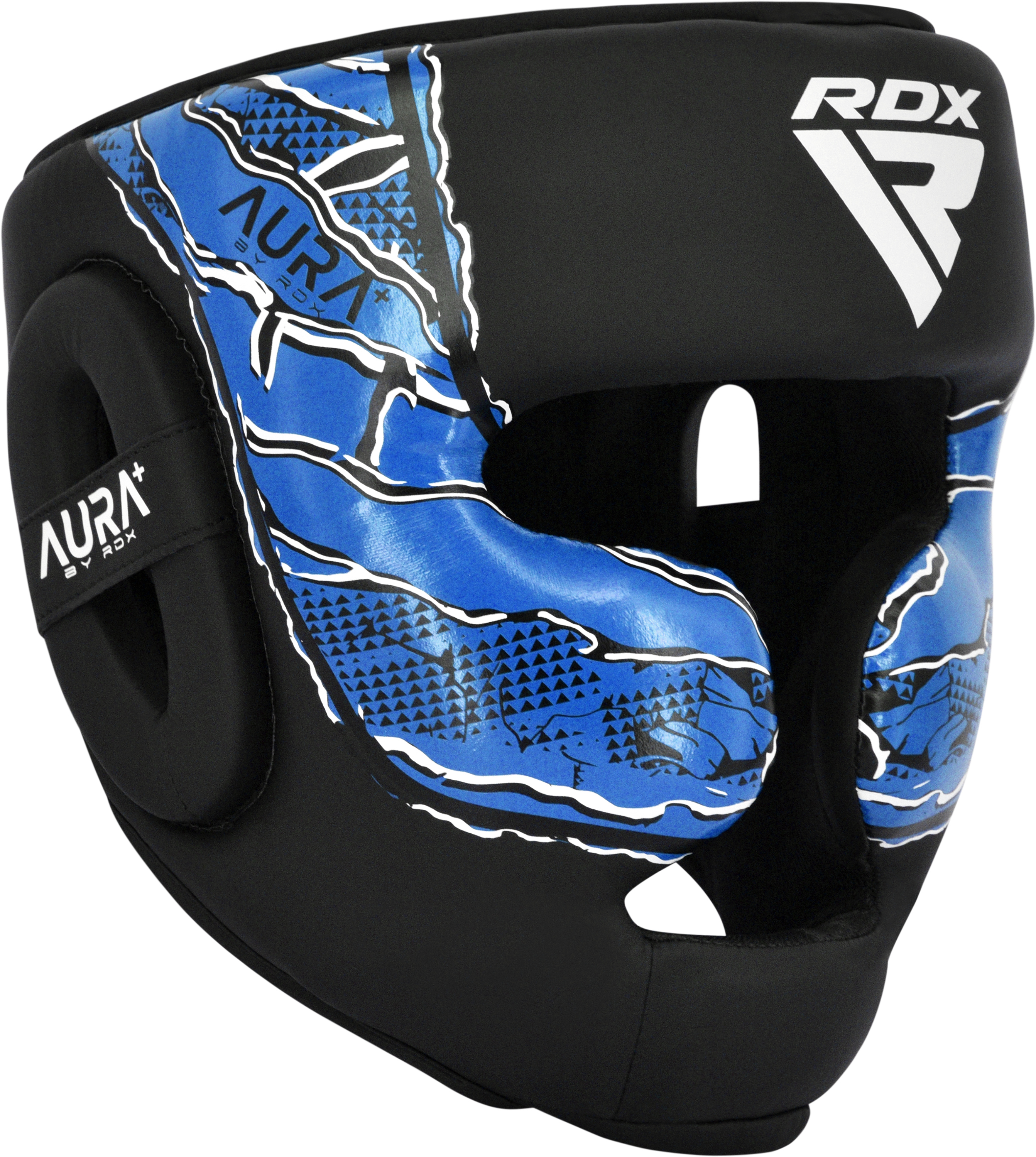 Boxerska prilba - RDX - Aura Plus F17 - modrá