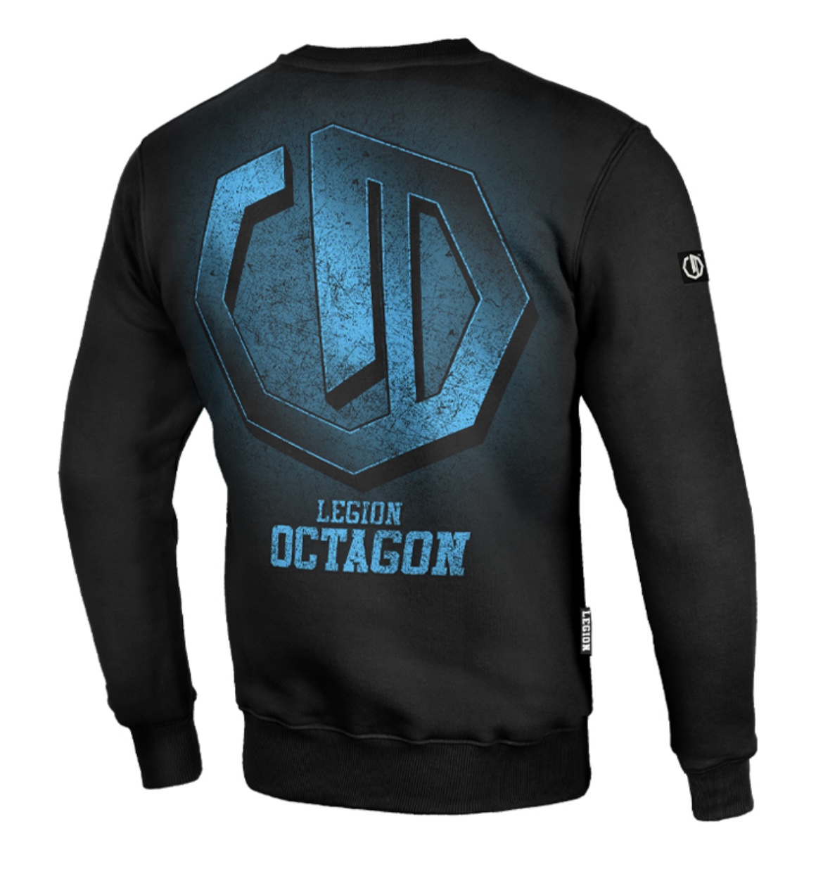 Mikina - Octagon - Conquest - čierna/modrá