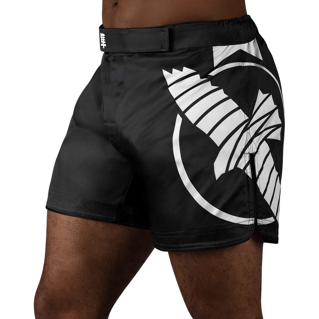 MMA trenky - Hayabusa - Icon - Mid-Thigh - čierne