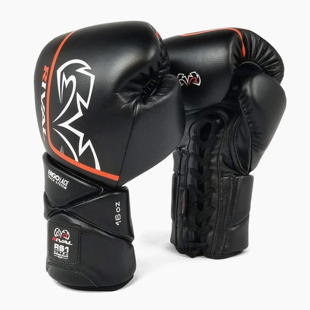 Boxerské rukavice - RIVAL - Ultra Sparring RS1 2.0 - čierne