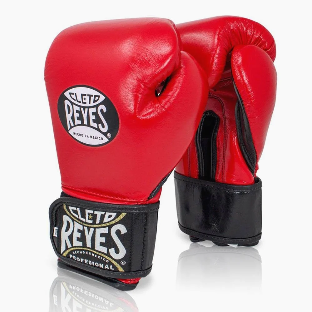 Boxerské rukavice - CLETO REYES - červené/čierne