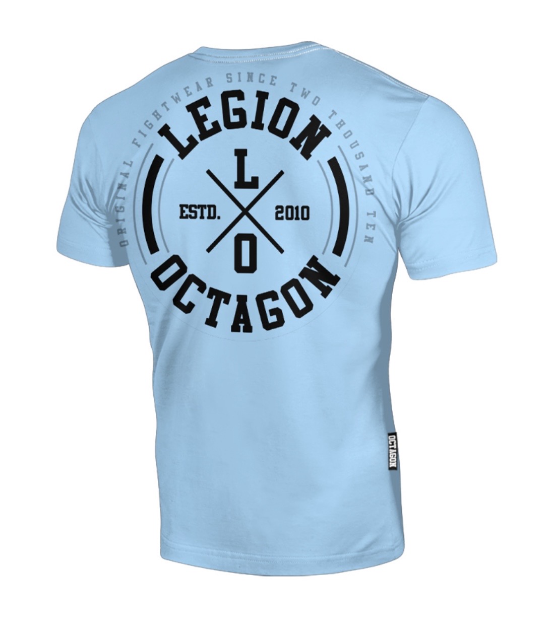 Tričko - Octagon - LO - belasé