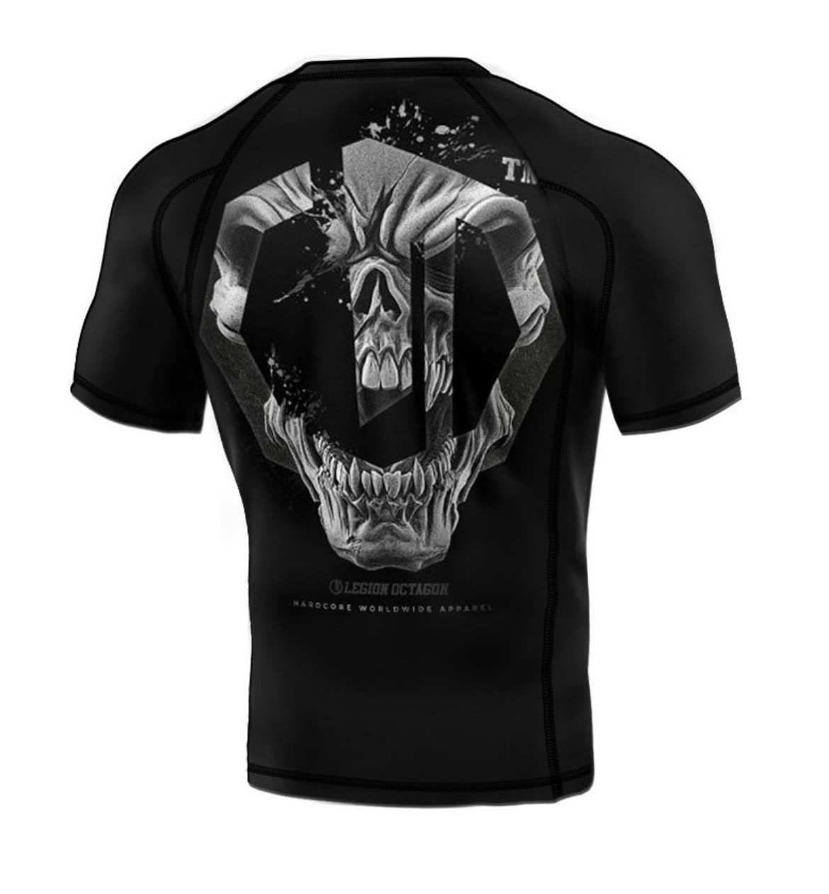Rashguard - Octagon - Skull Logo