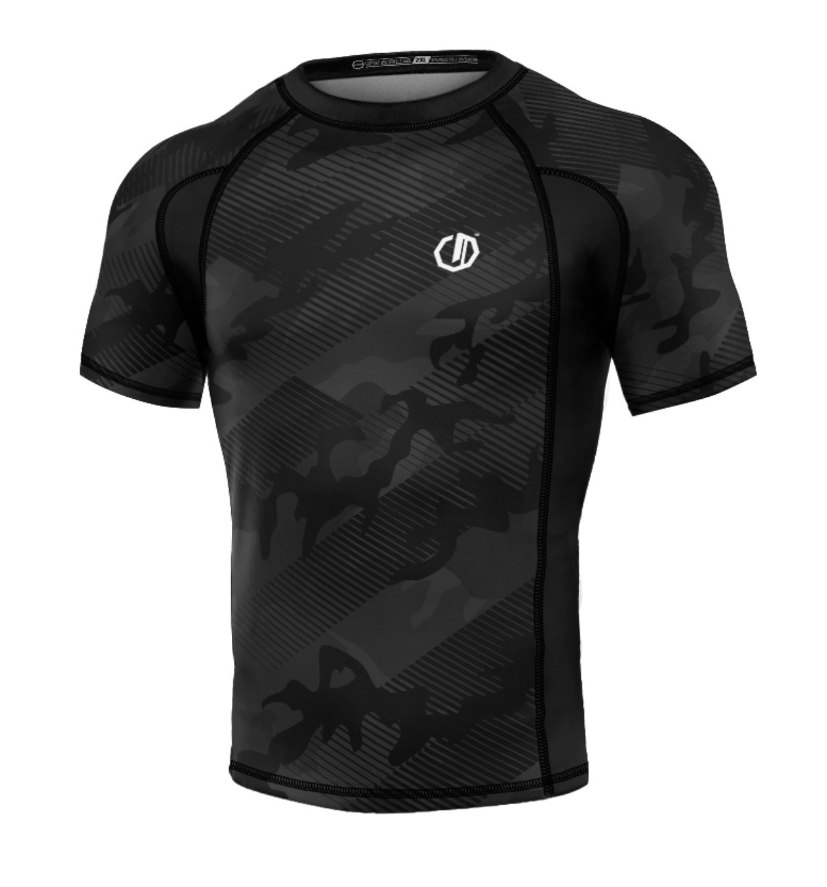 Rashguard - Octagon - Black Line Camo
