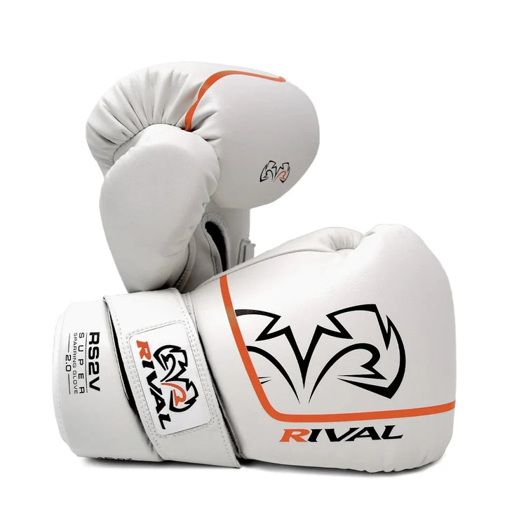Boxerské rukavice - RIVAL - Ultra Sparring RS2V 2.0 - biele