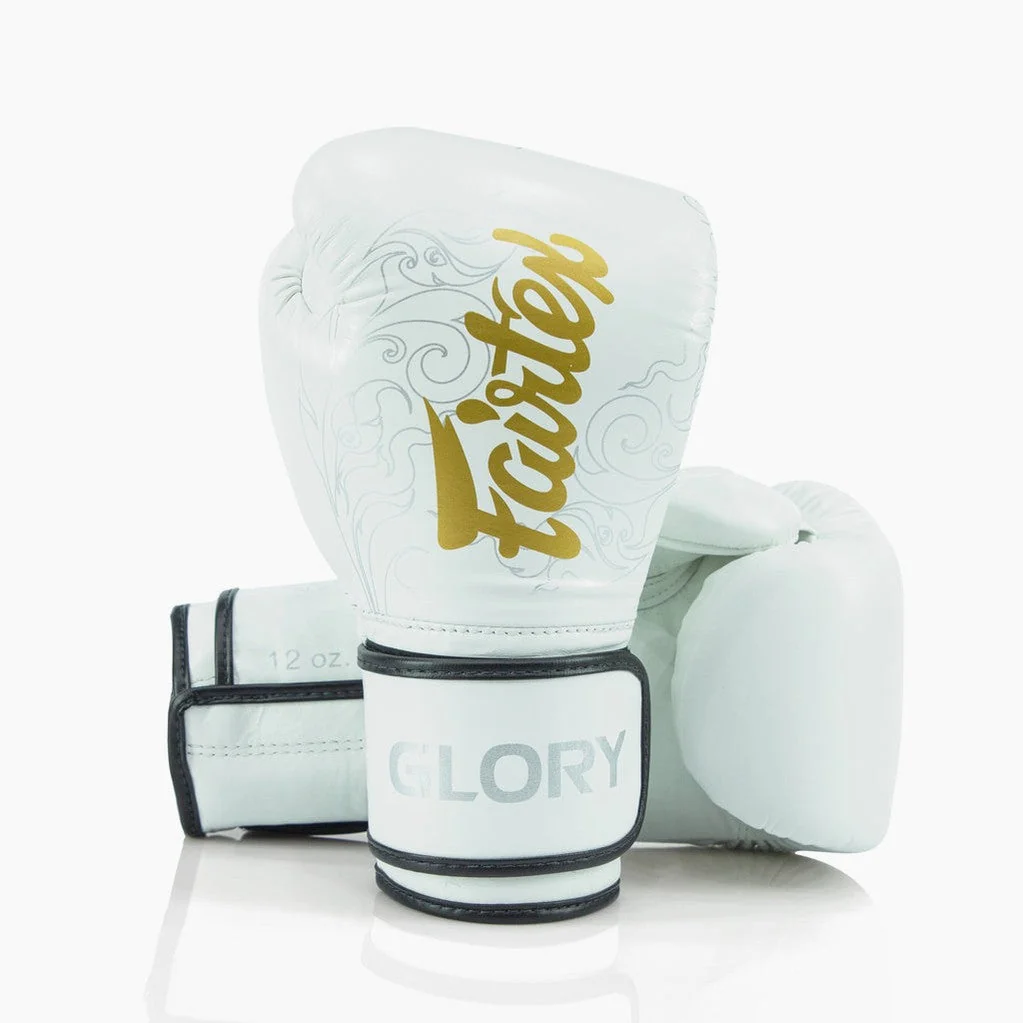 Boxerské rukavice - FAIRTEX - Glory BGVG3 - biele